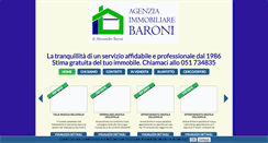 Desktop Screenshot of baronimmobiliare.it